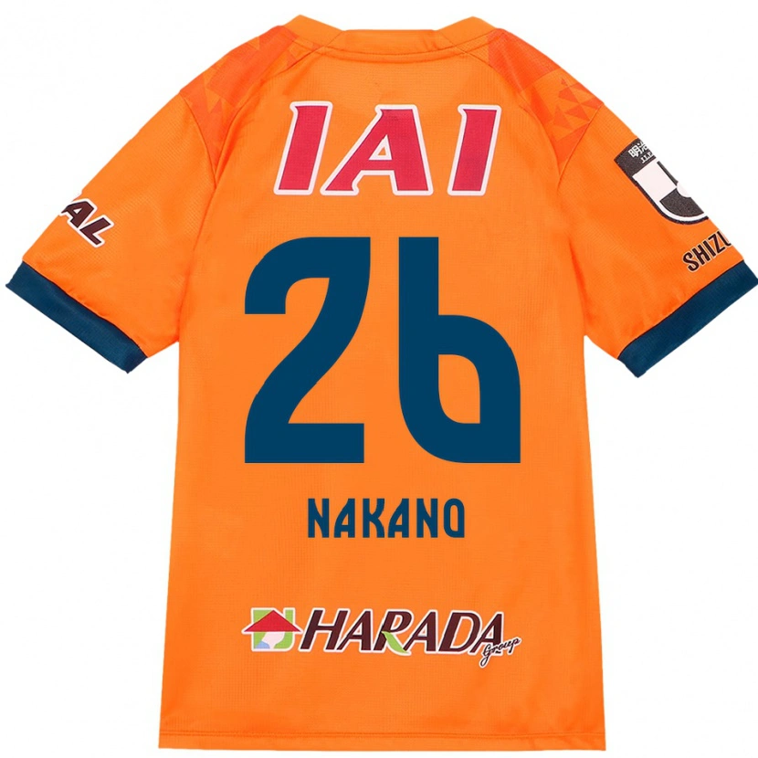 Danxen Women Takeru Nakano #26 Orange Red Home Jersey 2025/26 T-Shirt