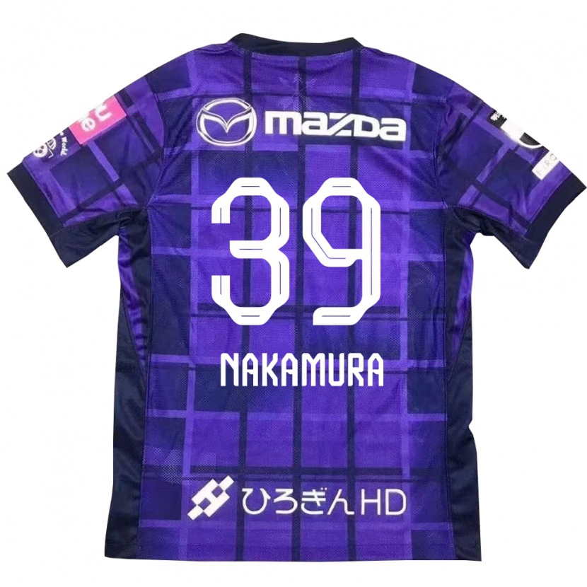 Danxen Women Sota Nakamura #39 Purple Orange Home Jersey 2025/26 T-Shirt