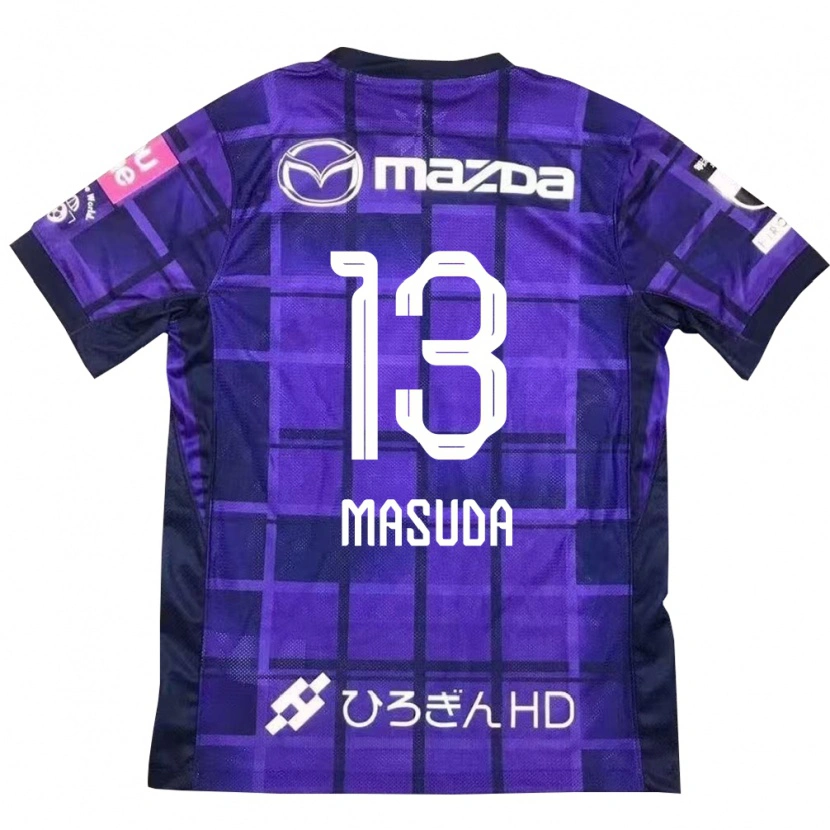 Danxen Women Takuya Masuda #13 Purple Orange Home Jersey 2025/26 T-Shirt