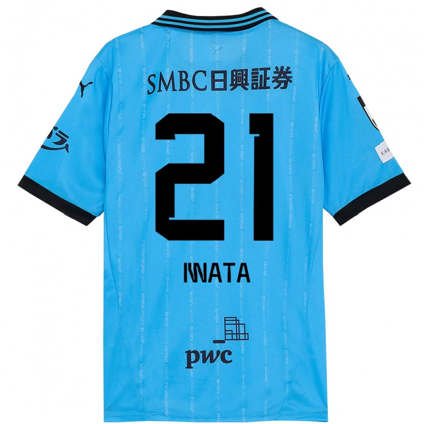 Danxen Women Kantaro Iwata #21 Sky Blue Black Home Jersey 2025/26 T-Shirt