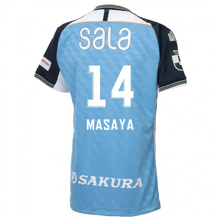 Danxen Women Masaya Matsumoto #14 Sky Blue Black Home Jersey 2025/26 T-Shirt
