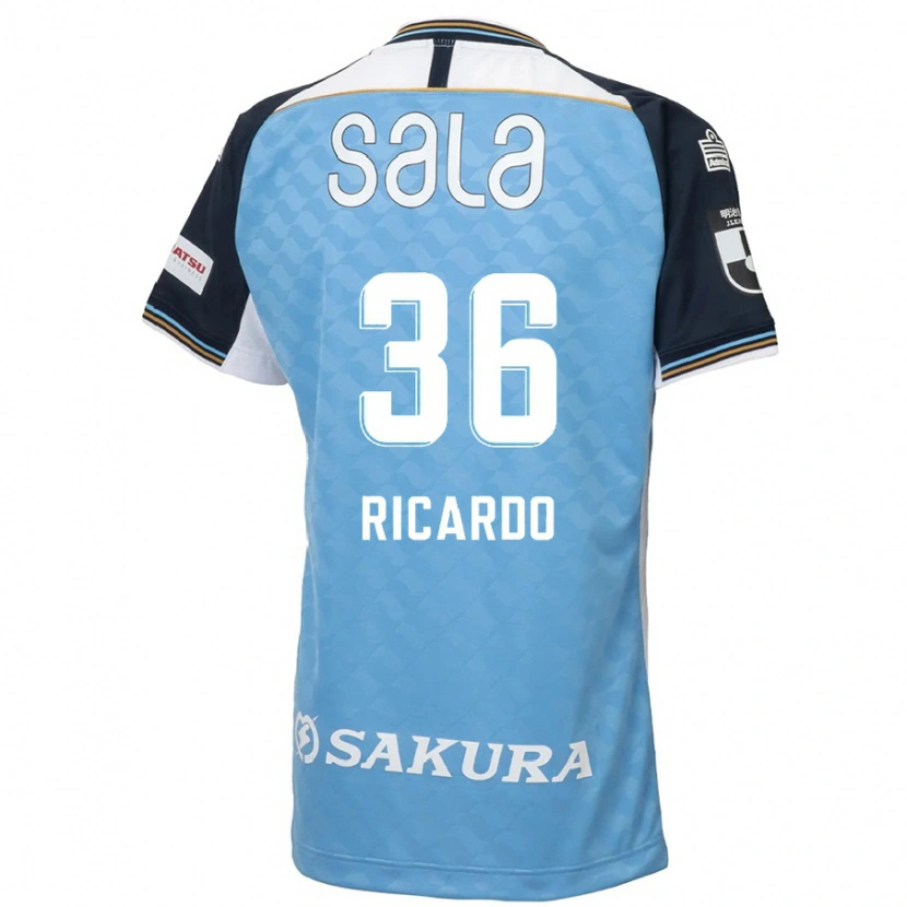 Danxen Women Ricardo Graça #36 Sky Blue Black Home Jersey 2025/26 T-Shirt
