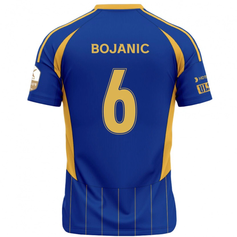 Danxen Women Darijan Bojanic #6 Royal Blue Yellow Home Jersey 2025/26 T-Shirt