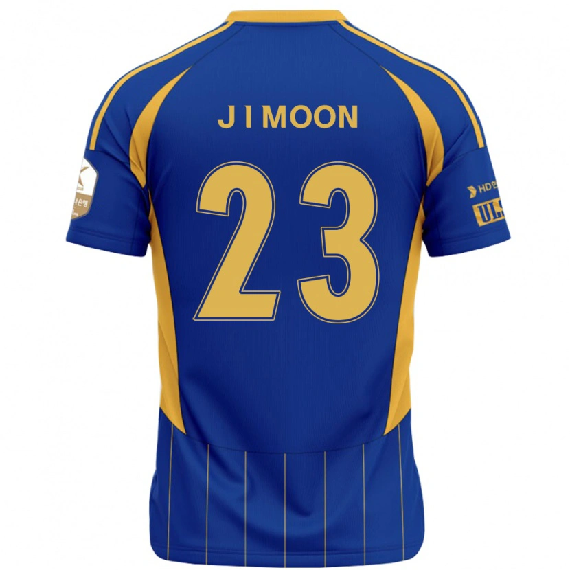 Danxen Women Jung-In Moon #23 Royal Blue Yellow Home Jersey 2025/26 T-Shirt