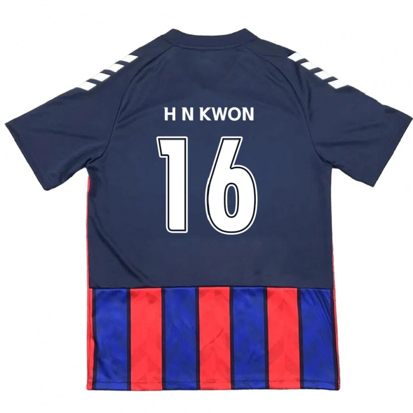 Danxen Women Nam-Hoon Kwon #16 Royal Blue Red Home Jersey 2025/26 T-Shirt
