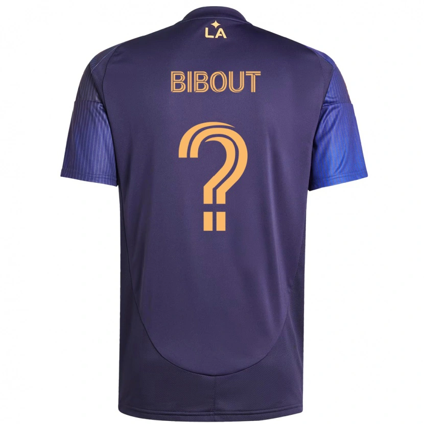 Danxen Women Aaron Bibout #0 Purple Blue Away Jersey 2025/26 T-Shirt