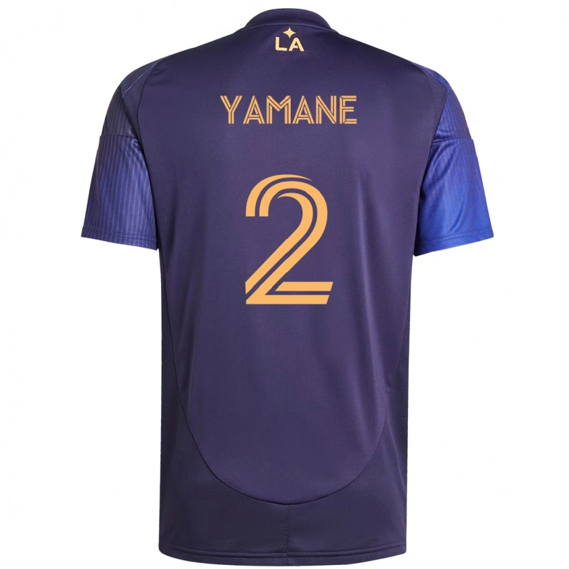 Danxen Women Miki Yamane #2 Purple Blue Away Jersey 2025/26 T-Shirt