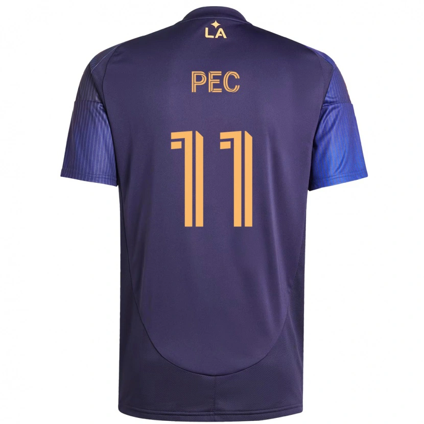 Danxen Women Gabriel Pec #11 Purple Blue Away Jersey 2025/26 T-Shirt