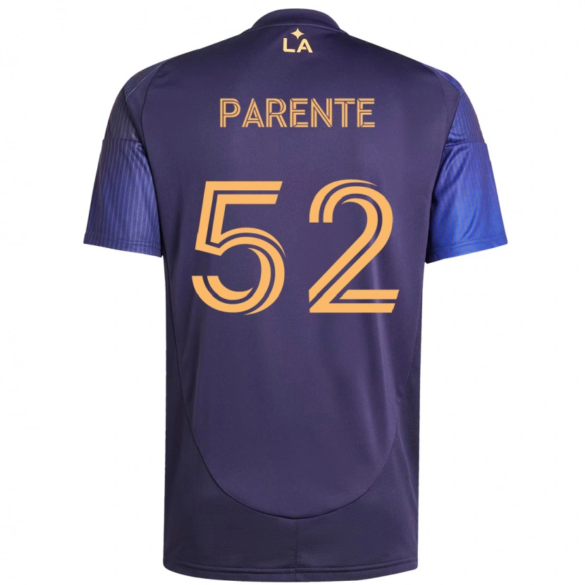 Danxen Women Isaiah Parente #52 Purple Blue Away Jersey 2025/26 T-Shirt