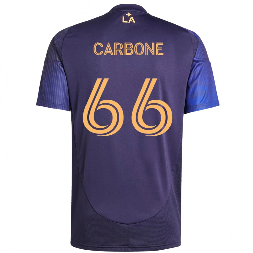 Danxen Women Matteo Carbone #66 Purple Blue Away Jersey 2025/26 T-Shirt