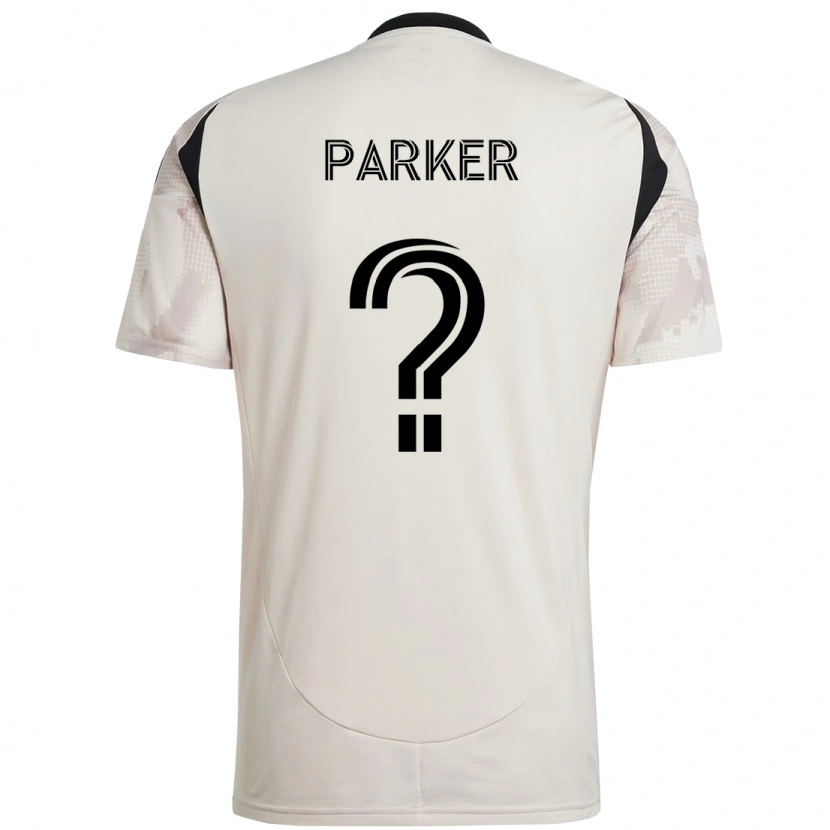 Danxen Women Tim Parker #0 Beige Black Away Jersey 2025/26 T-Shirt