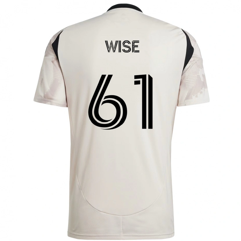 Danxen Women Henry Wise #61 Beige Black Away Jersey 2025/26 T-Shirt