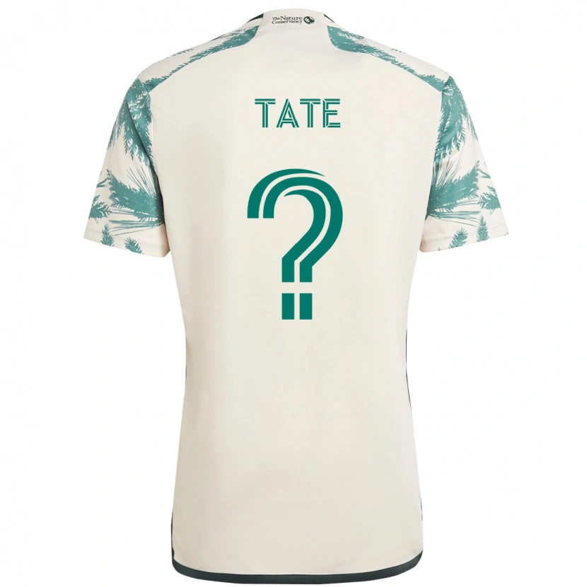 Danxen Women Hudson Tate #0 Beige Green Away Jersey 2025/26 T-Shirt