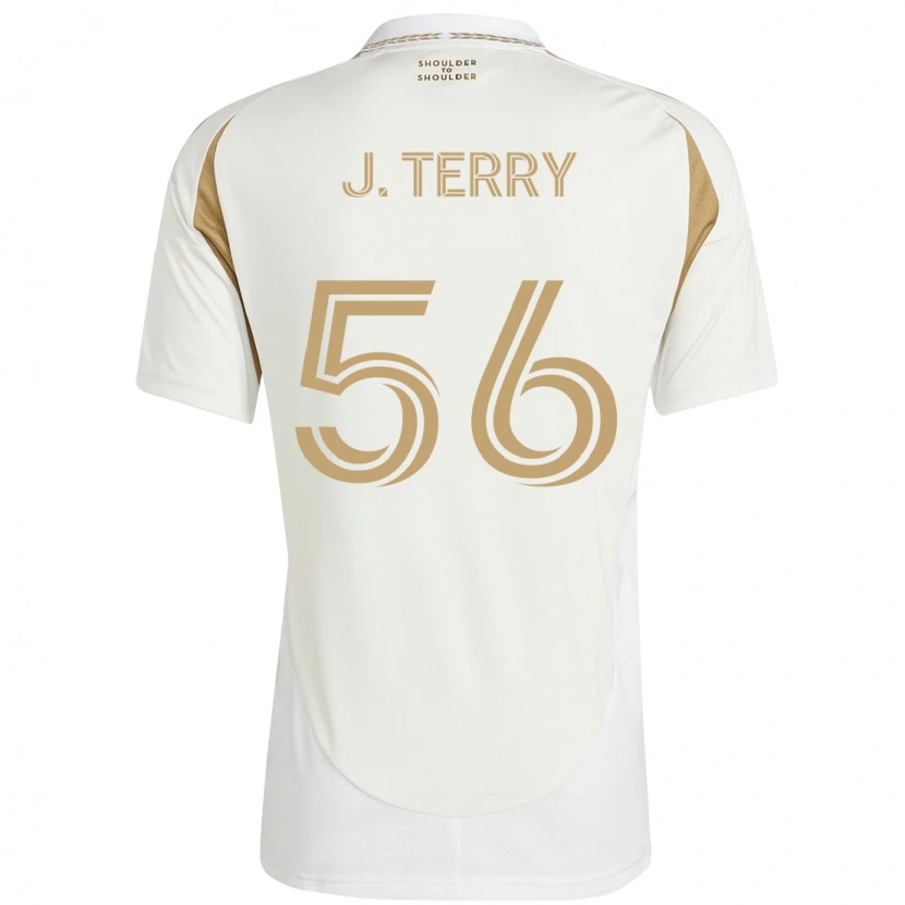Danxen Women Jude Terry #56 White Brown Away Jersey 2025/26 T-Shirt