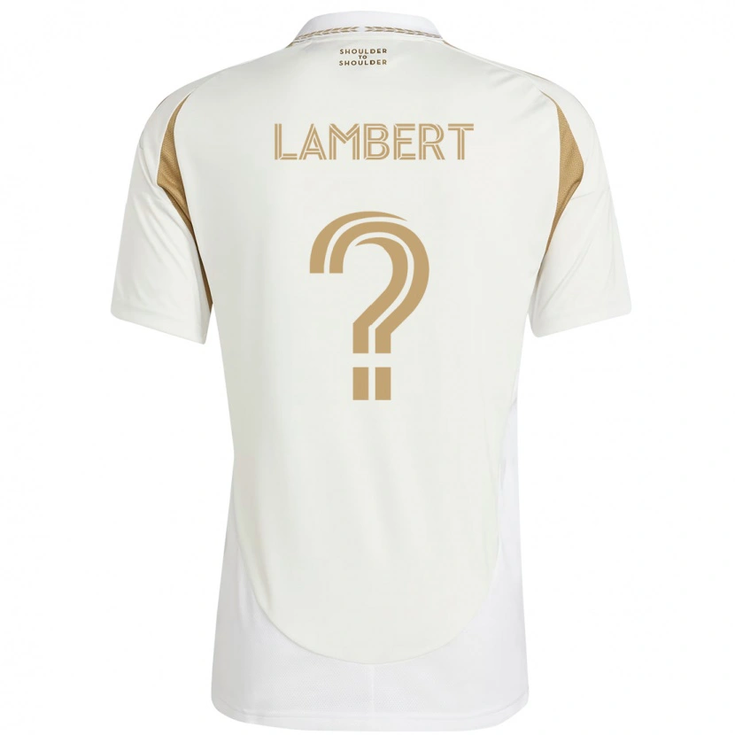 Danxen Women Liam Lambert #0 White Brown Away Jersey 2025/26 T-Shirt