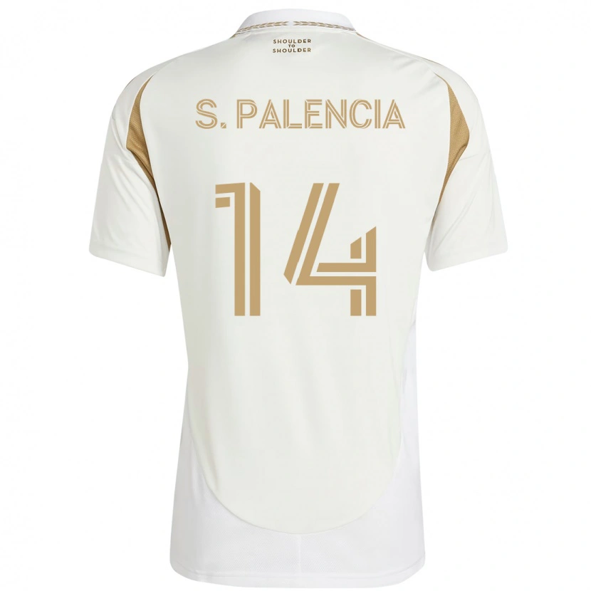 Danxen Women Sergi Palencia #14 White Brown Away Jersey 2025/26 T-Shirt