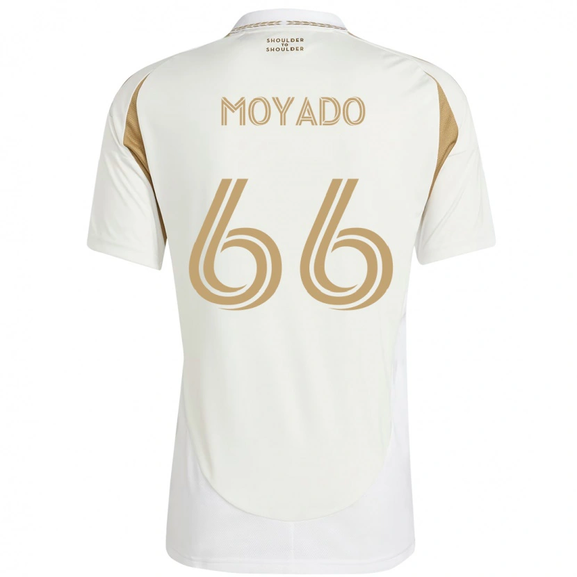 Danxen Women Bryan Moyado #66 White Brown Away Jersey 2025/26 T-Shirt