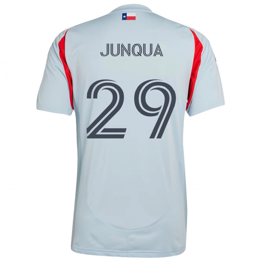Danxen Women Sam Junqua #29 Light Blue Red Away Jersey 2025/26 T-Shirt