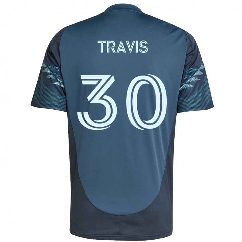 Danxen Women Riley Travis #30 Light Blue Away Jersey 2025/26 T-Shirt