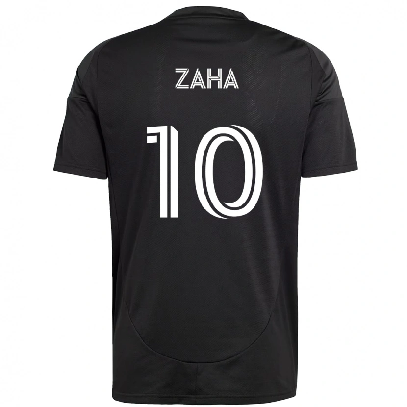 Danxen Women Wilfried Zaha #10 Black White Away Jersey 2025/26 T-Shirt