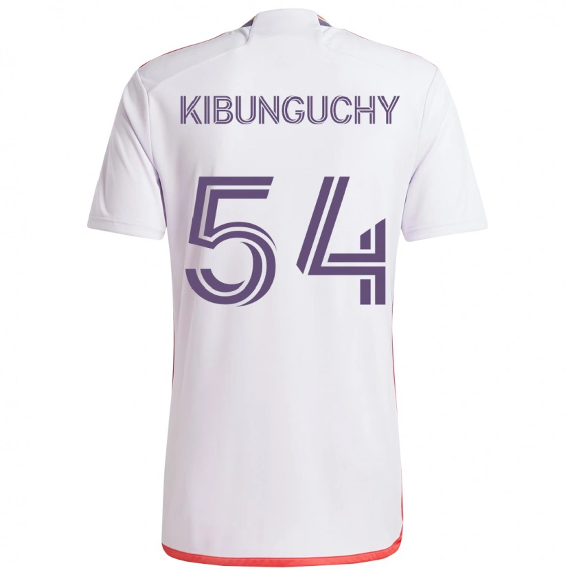 Danxen Women Nabi Kibunguchy #54 White Purple Away Jersey 2025/26 T-Shirt