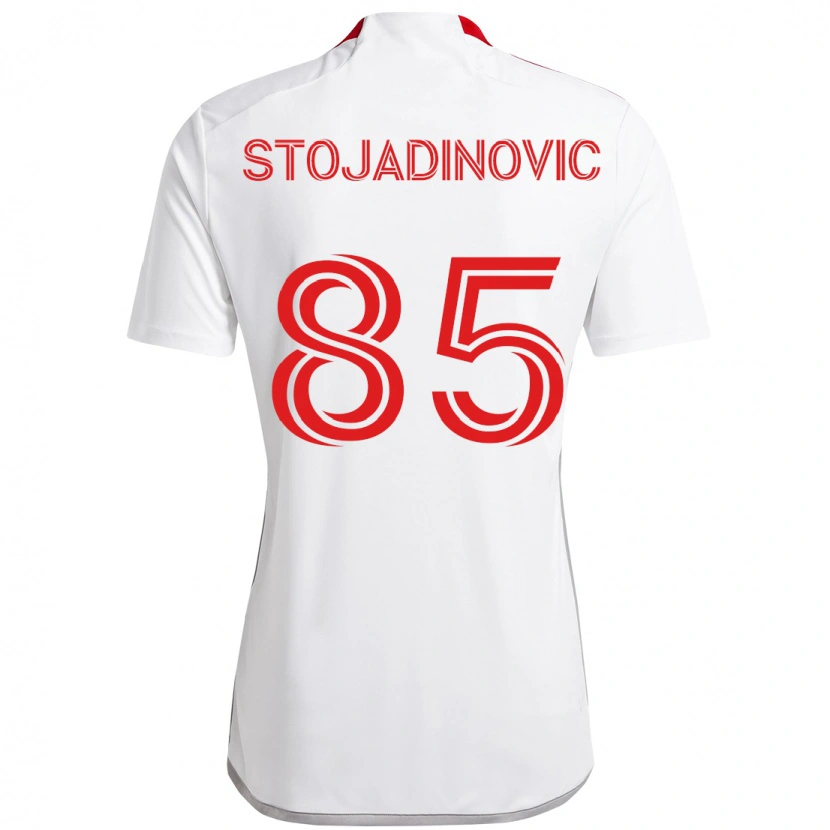 Danxen Women Marko Stojadinovic #85 White Red Away Jersey 2025/26 T-Shirt