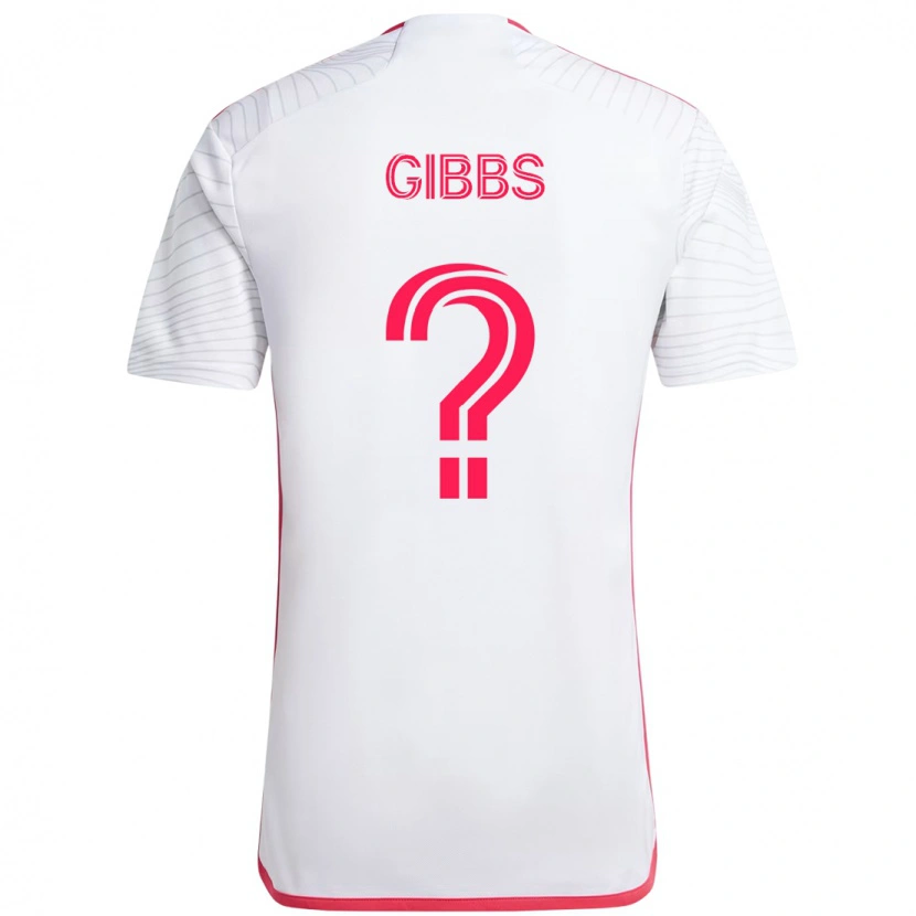 Danxen Women Ryley Gibbs #0 White Magenta Away Jersey 2025/26 T-Shirt