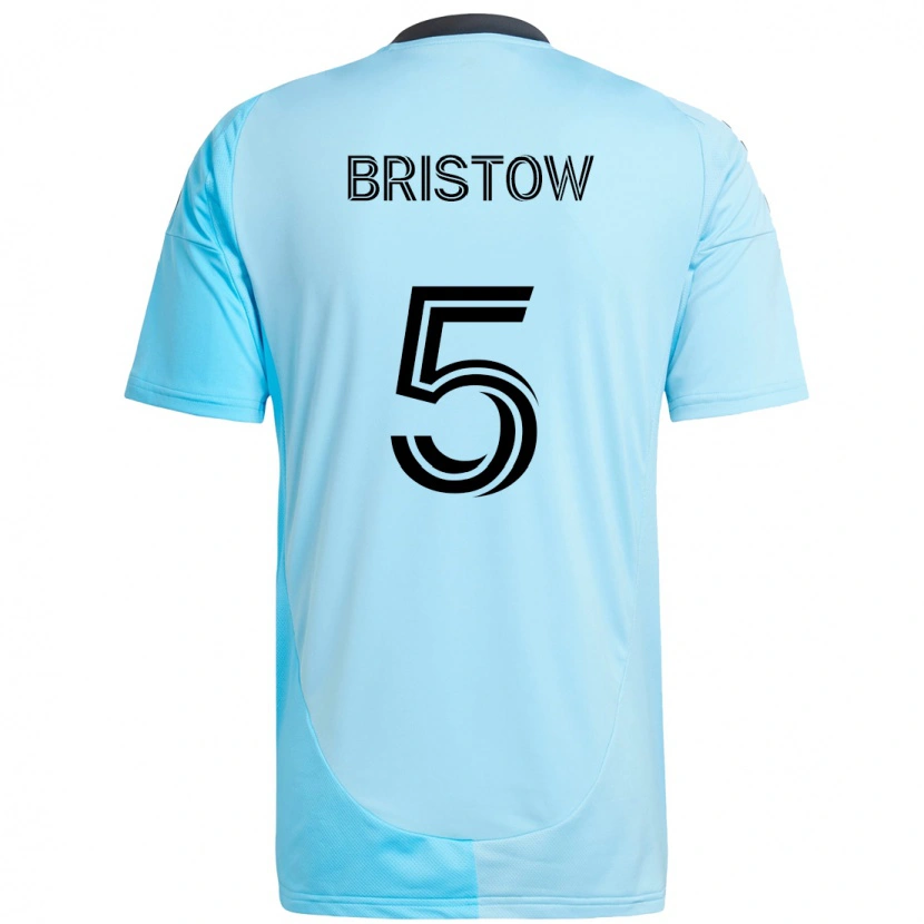 Danxen Women Ethan Bristow #5 Sky Blue Away Jersey 2025/26 T-Shirt