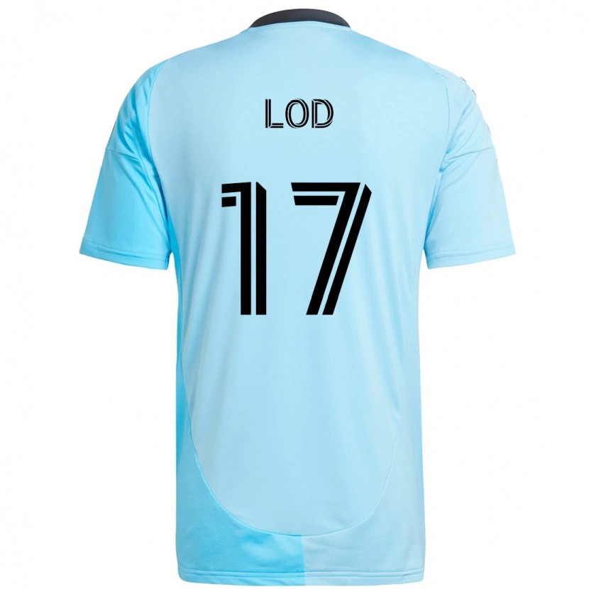 Danxen Women Robin Lod #17 Sky Blue Away Jersey 2025/26 T-Shirt