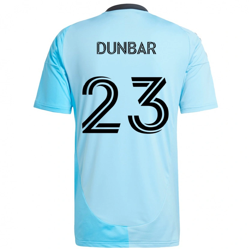 Danxen Women Cameron Dunbar #23 Sky Blue Away Jersey 2025/26 T-Shirt