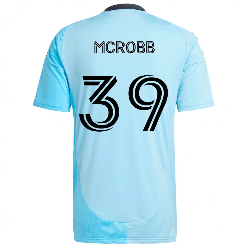 Danxen Women Finn Mcrobb #39 Sky Blue Away Jersey 2025/26 T-Shirt