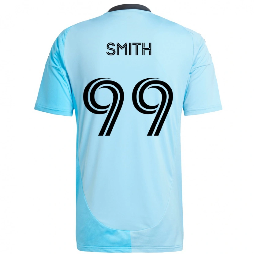 Danxen Women Jordan Adebayo-Smith #99 Sky Blue Away Jersey 2025/26 T-Shirt