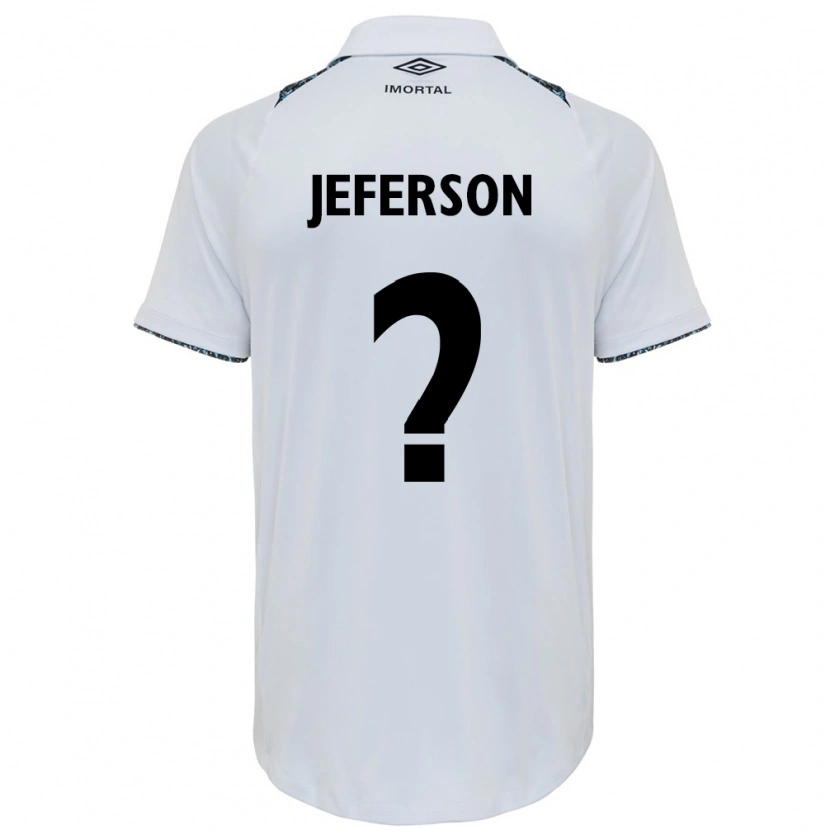 Danxen Women Jeferson #0 White Blue Away Jersey 2025/26 T-Shirt