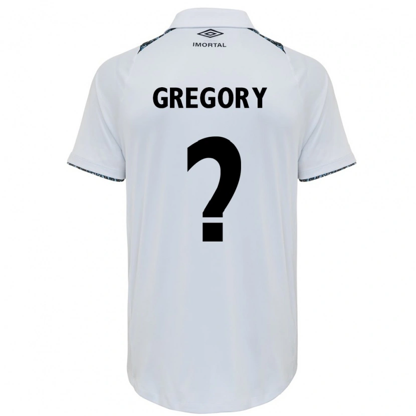 Danxen Women Gregory #0 White Blue Away Jersey 2025/26 T-Shirt