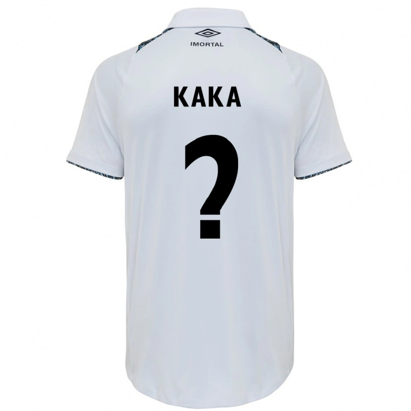 Danxen Women Kaká #0 White Blue Away Jersey 2025/26 T-Shirt