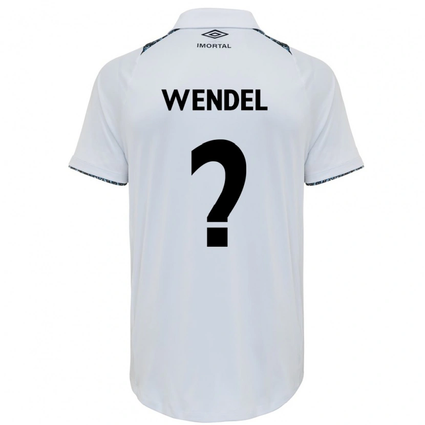 Danxen Women Wendel #0 White Blue Away Jersey 2025/26 T-Shirt