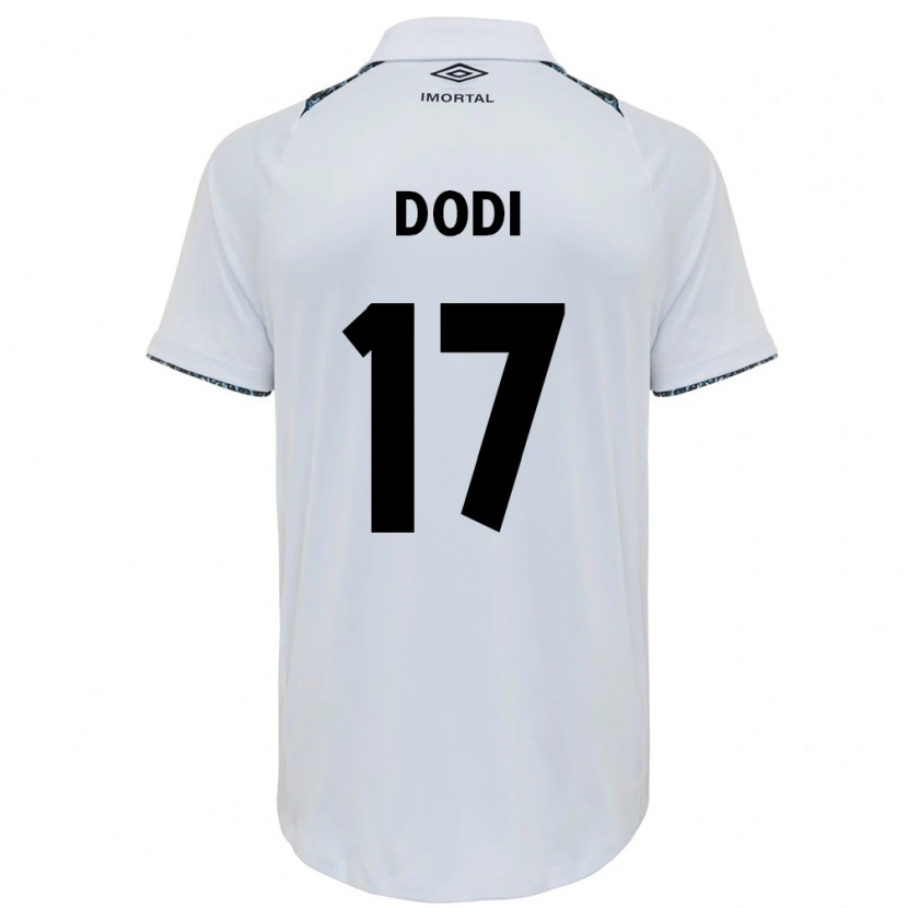 Danxen Women Dodi #17 White Blue Away Jersey 2025/26 T-Shirt