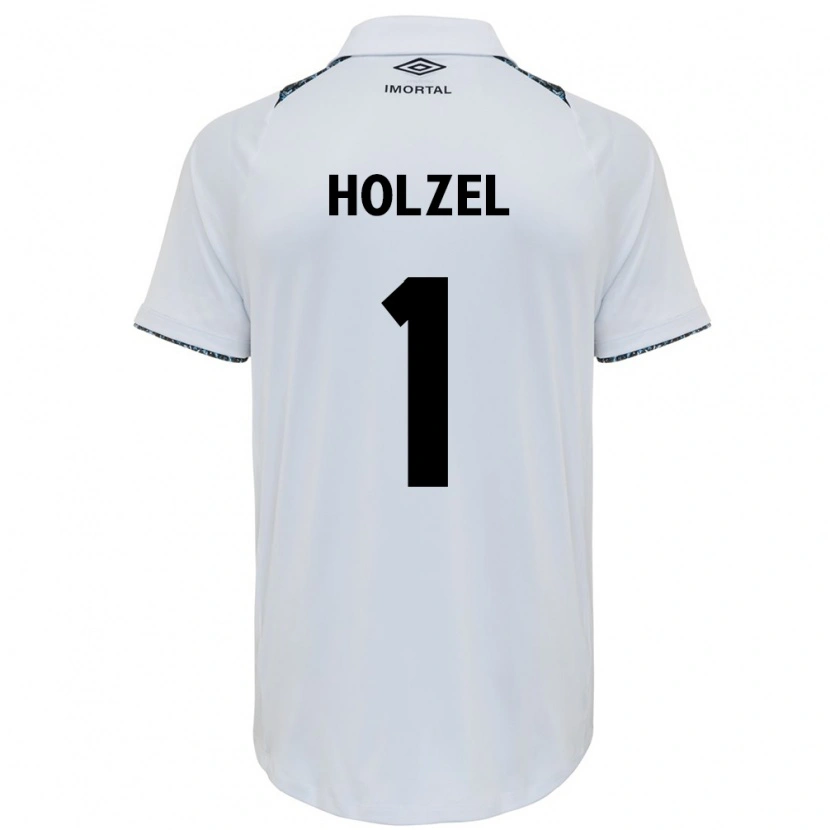 Danxen Women Vivi Holzel #1 White Blue Away Jersey 2025/26 T-Shirt