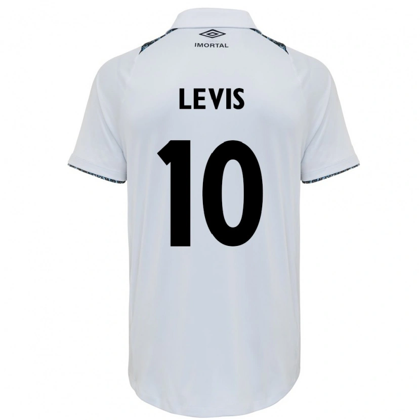 Danxen Women Rafa Levis #10 White Blue Away Jersey 2025/26 T-Shirt