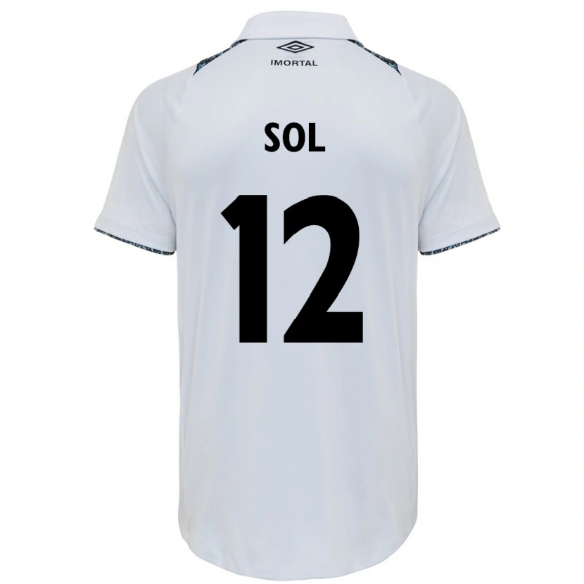 Danxen Women Sol #12 White Blue Away Jersey 2025/26 T-Shirt