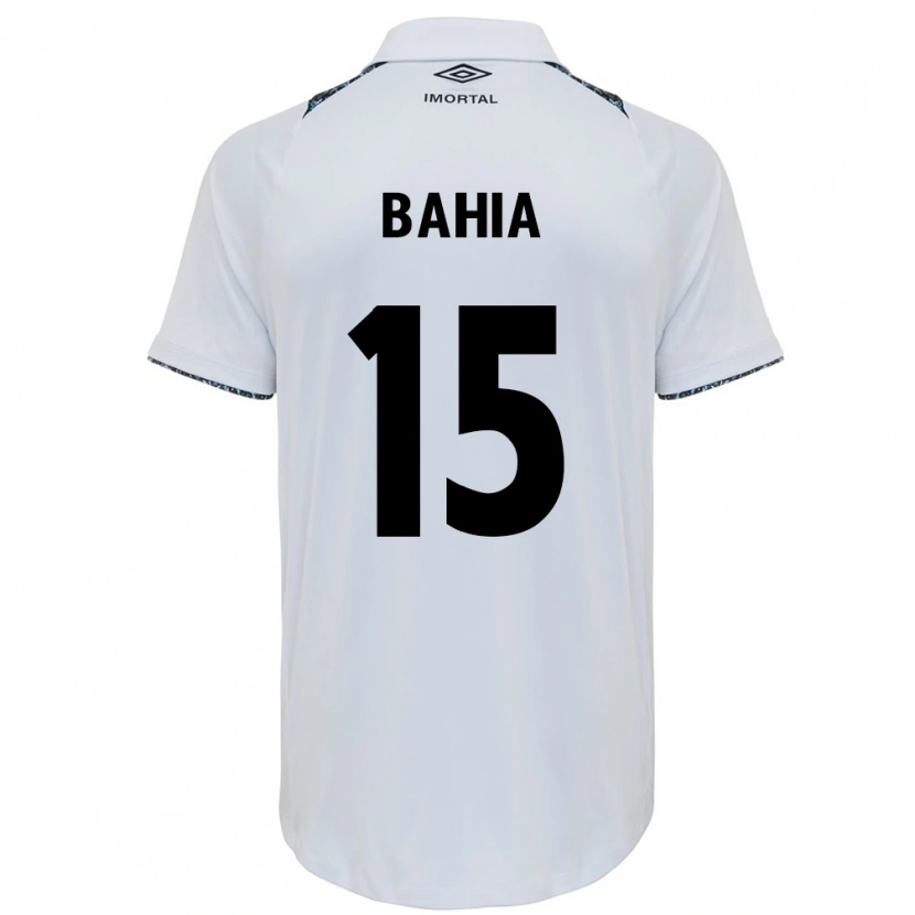 Danxen Women Raíssa Bahia #15 White Blue Away Jersey 2025/26 T-Shirt