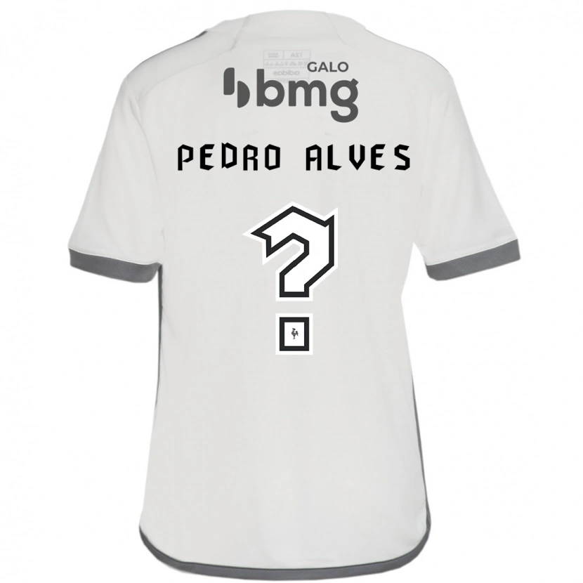 Danxen Women Pedro Alves #0 Off White Away Jersey 2025/26 T-Shirt