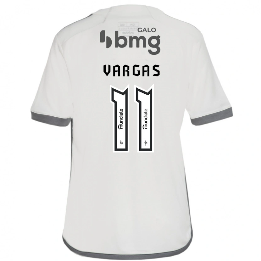 Danxen Women Eduardo Vargas #11 Off White Away Jersey 2025/26 T-Shirt