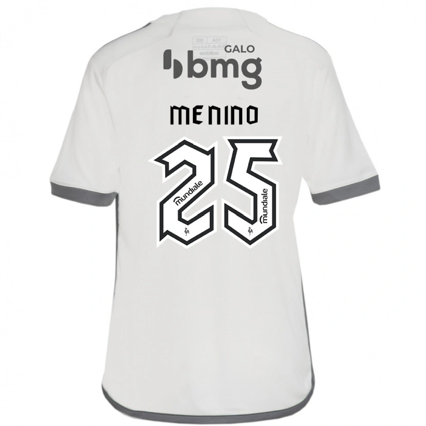 Danxen Women Gabriel Menino #25 Off White Away Jersey 2025/26 T-Shirt