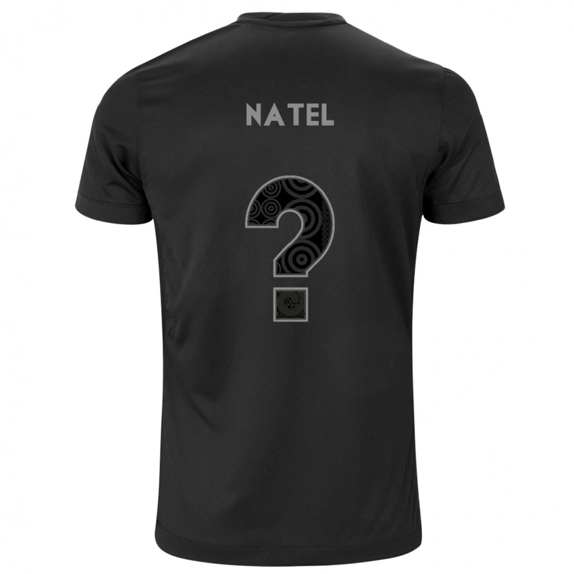 Danxen Women Leo Natel #0 Black White Away Jersey 2025/26 T-Shirt