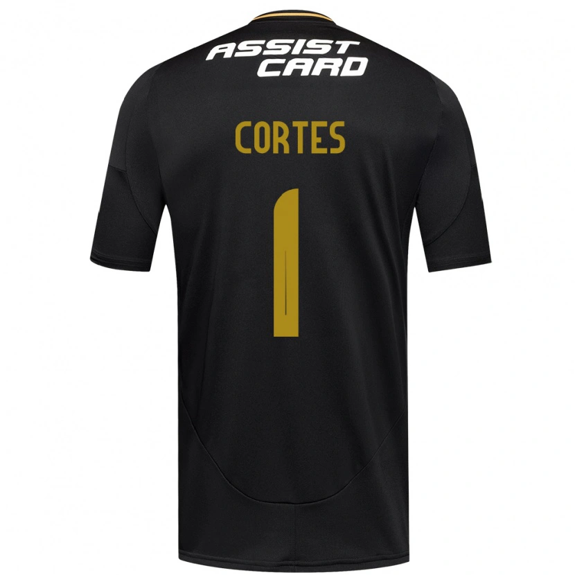 Danxen Women Brayan Cortés #1 Black White Away Jersey 2025/26 T-Shirt