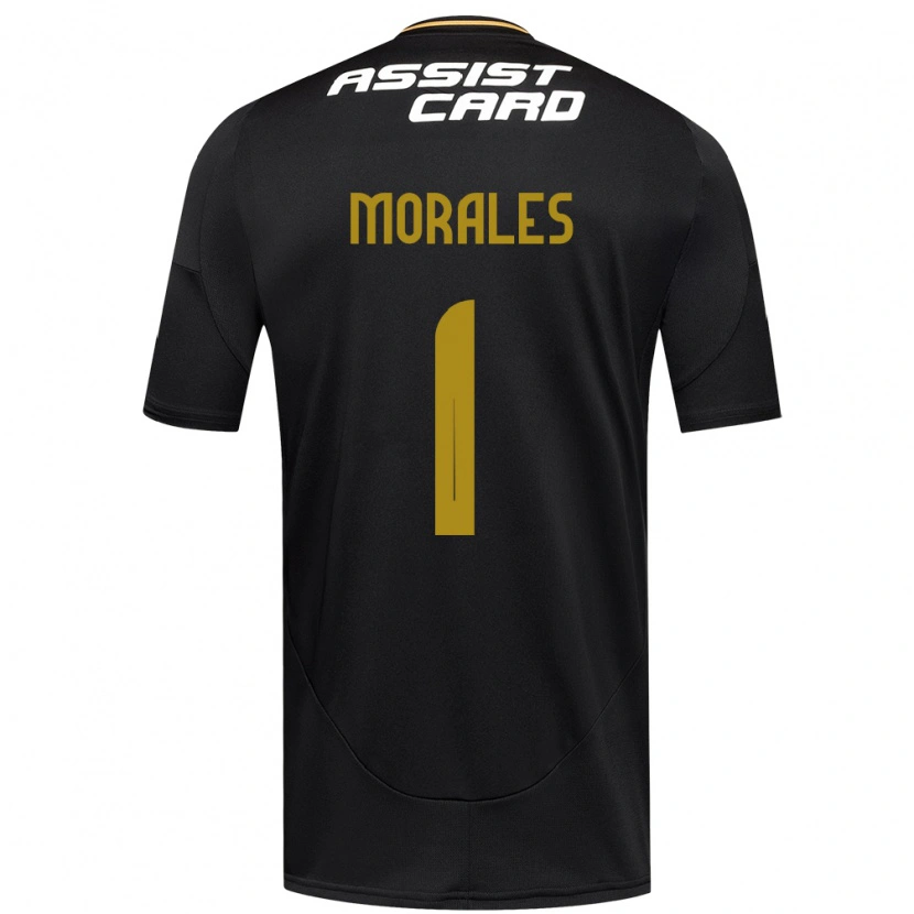 Danxen Women Benjamín Morales #1 Black White Away Jersey 2025/26 T-Shirt