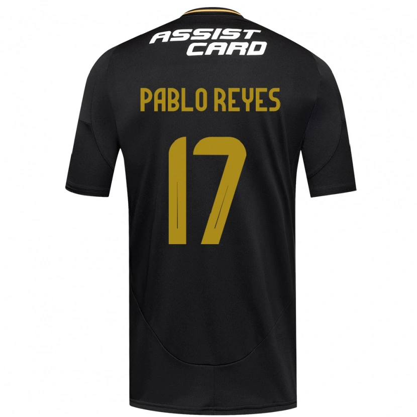 Danxen Women Juan Pablo Reyes #17 Black White Away Jersey 2025/26 T-Shirt