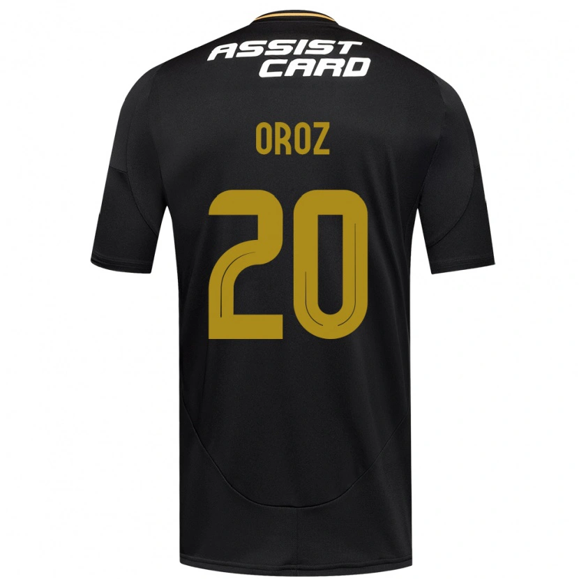 Danxen Women Alexander Oroz #20 Black White Away Jersey 2025/26 T-Shirt