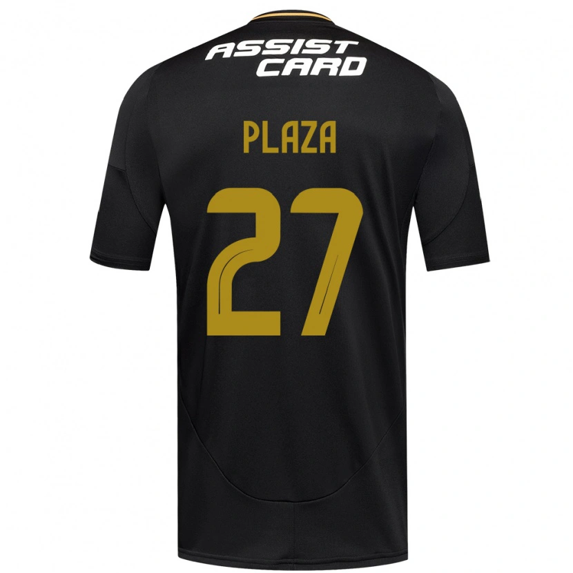 Danxen Women Diego Plaza #27 Black White Away Jersey 2025/26 T-Shirt